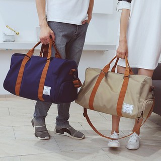 8 สี ❄ กระเป๋าเดินทาง happy travel กระเป๋าฟิตเนส กระเป๋าใส่เสื้อผ้า