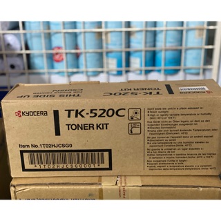 TK-520C สีฟ้า FS-C5015Nหมึกแท้ประกันศูนย์