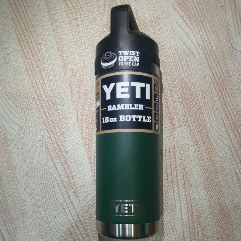 พร้อมส่ง😊 ของแท้ 💯% YETI Rambler 18oz Bottle with Chug Cap กระบอกน้ำเยติ