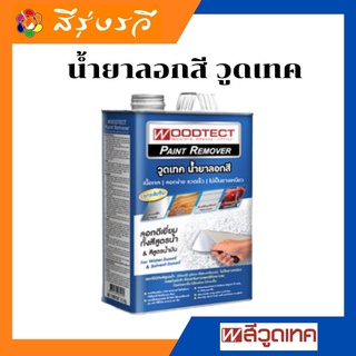 WOODTECT วูดเทค น้ำยาลอกสี