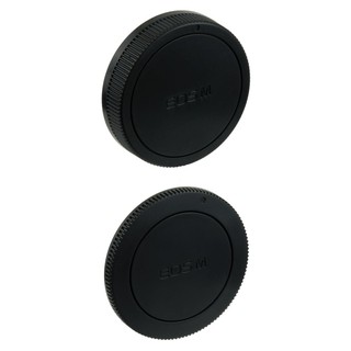 Canon EFM EOS M ฝาปิดท้ายเลนส์ Rear Lens Cap + ฝาปิดบอดี้ Body Cap