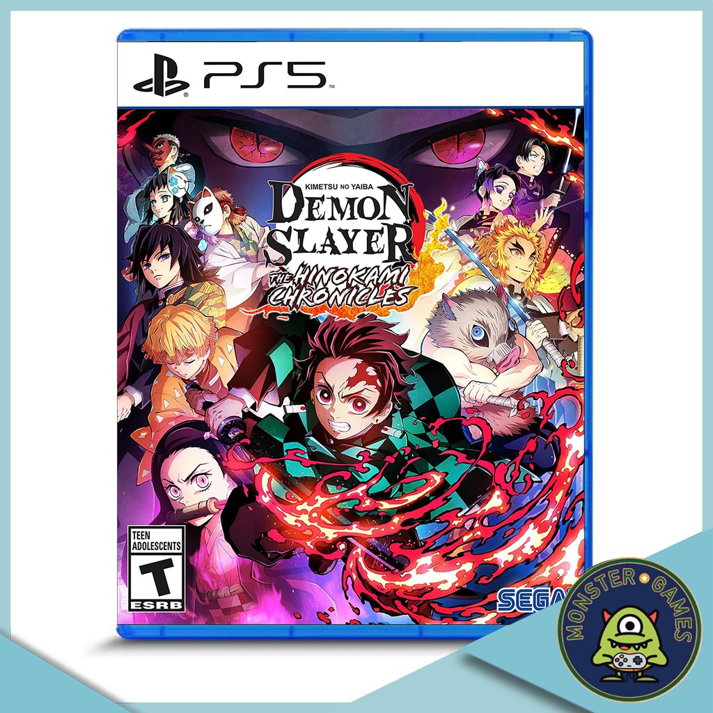 Demon Slayer -Kimetsu no Yaiba- The Hinokami Chronicles Ps5 Game แผ่นแท้มือ1!!! (Demon Slayer Ps5)(Kimetsu no Yaiba Ps5)