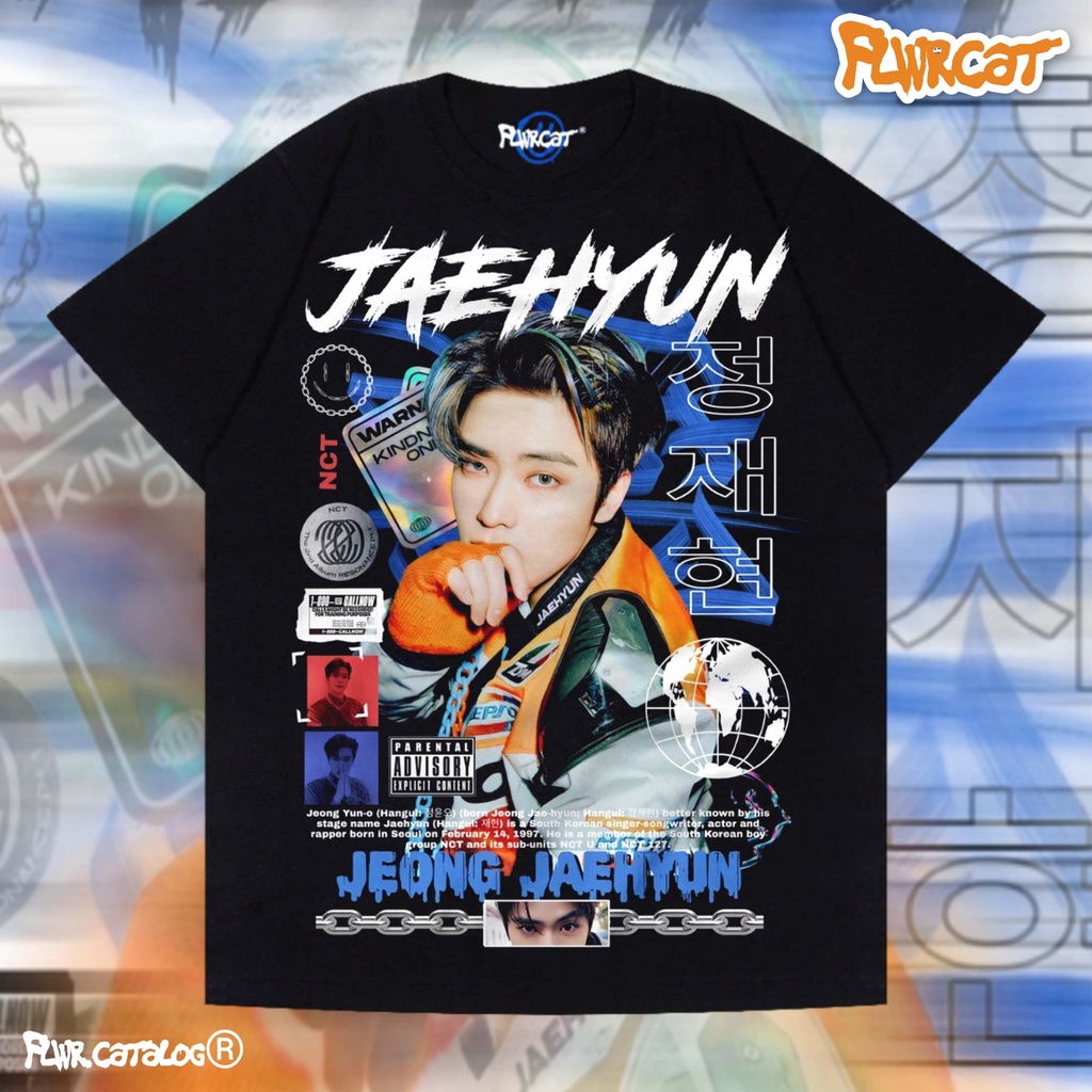 เสื้อยืด NCT / JAEHYUN / FLWRCAT V.3