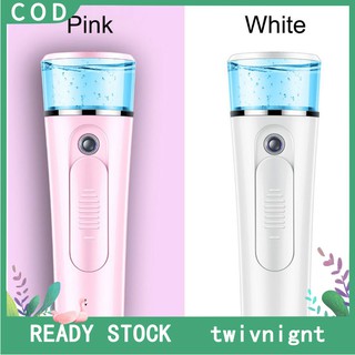 ⚡⚡เครื่องพ่นไอน้ำแบบพกพา Mini USB Steamer Facial Sprayer แบบพกพา บำรุงผิวหน้า เครื่องฟอกอากาศ