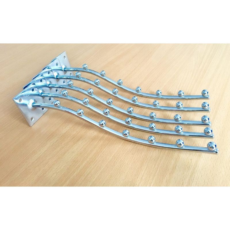 (2 ชิ้น) 5,7,9 BALL CURVE HAND HOOK - ตะขอแขวนเสื้อผ้า - อุปกรณ์เสริม HOUSEHOLD UTILITY ITEMS