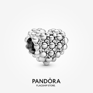 Pandora ชาร์มลูกปัด รูปหัวใจ ของขวัญวันหยุด สําหรับผู้หญิง p804