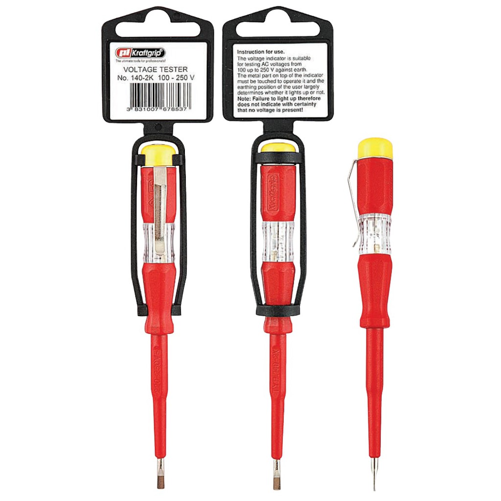 Voltage Tester Screwdriver test between 100-250 V
