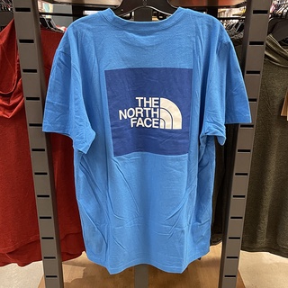 The NORTH FACE เสื้อยืดลําลอง แขนสั้น คอกลม พิมพ์ลายกราฟฟิค ขนาดใหญ่ สําหรับผู้ชาย