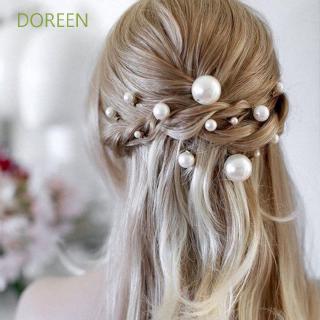 DOREEN U-shaped Pearl Hairstyle Tools Hair Accessories Disk Hair Pearl Hairpin