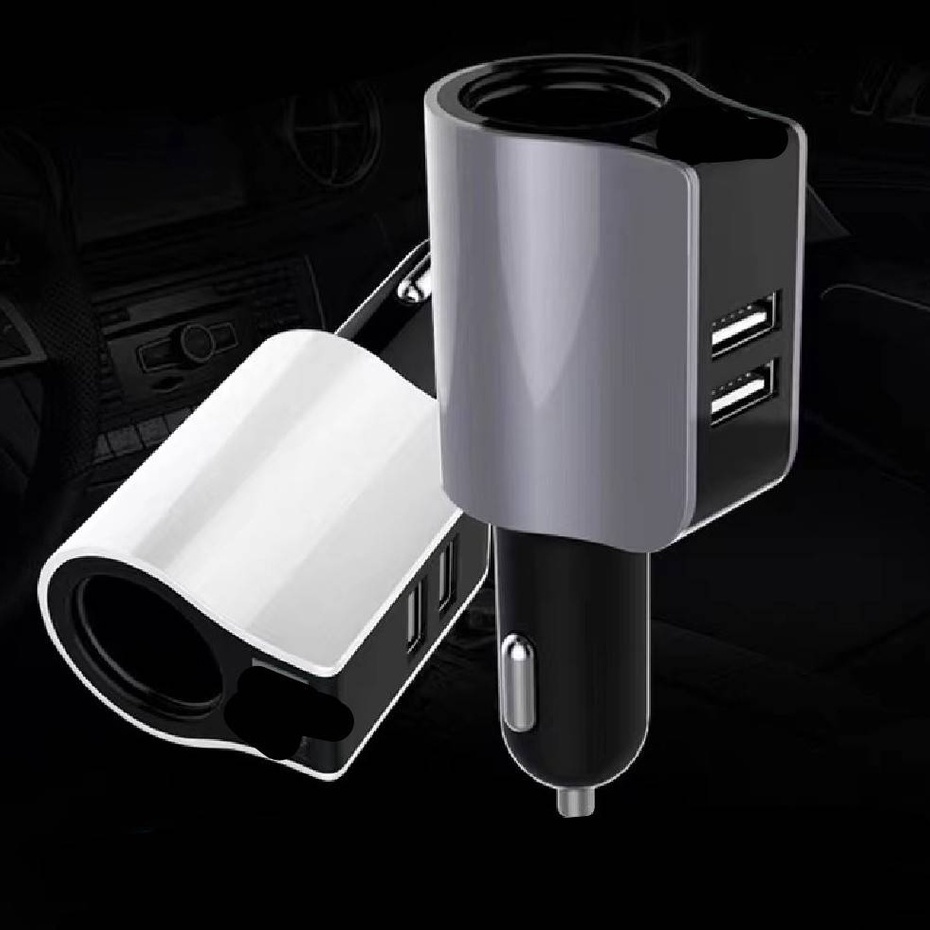 ที่ชาร์จ​แบตในรถยนต์​ awei 2in1 Usb /1A 2.1A หัวชาร์จ​ในรถยนต์​ที่ ชาร์จ​ในรถยนต์​