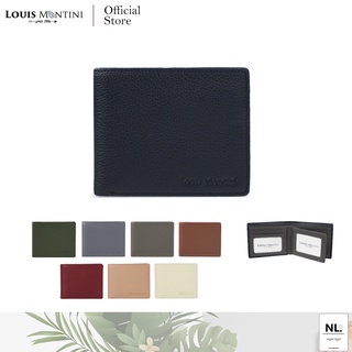 Louis Montini (Minimal Style) กระเป๋าสตางค์หนังวัวแท้ กระเป๋าผู้ชายหนังแท้ MEN’s WALLET TTM094