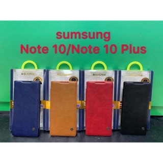 เคสหนัง Samsung Note10Pro/Note10/S10lite (งานบริษัทแท้)