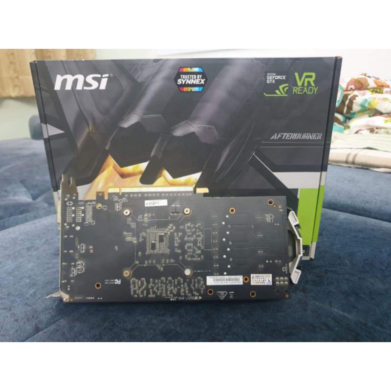 VGA (การ์ดแสดงผล) MSI GTX 1060 ARMOR 6G OCV1 (มือสอง)