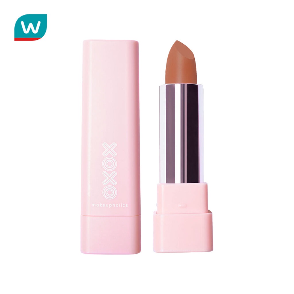 XOXO เอ็กซ์โอเอ็กซ์โอ ป๊อปปิน' ซอฟท์ แมตต์ ลิปสติก 3.8ก. #07 แอพพริคอท ที