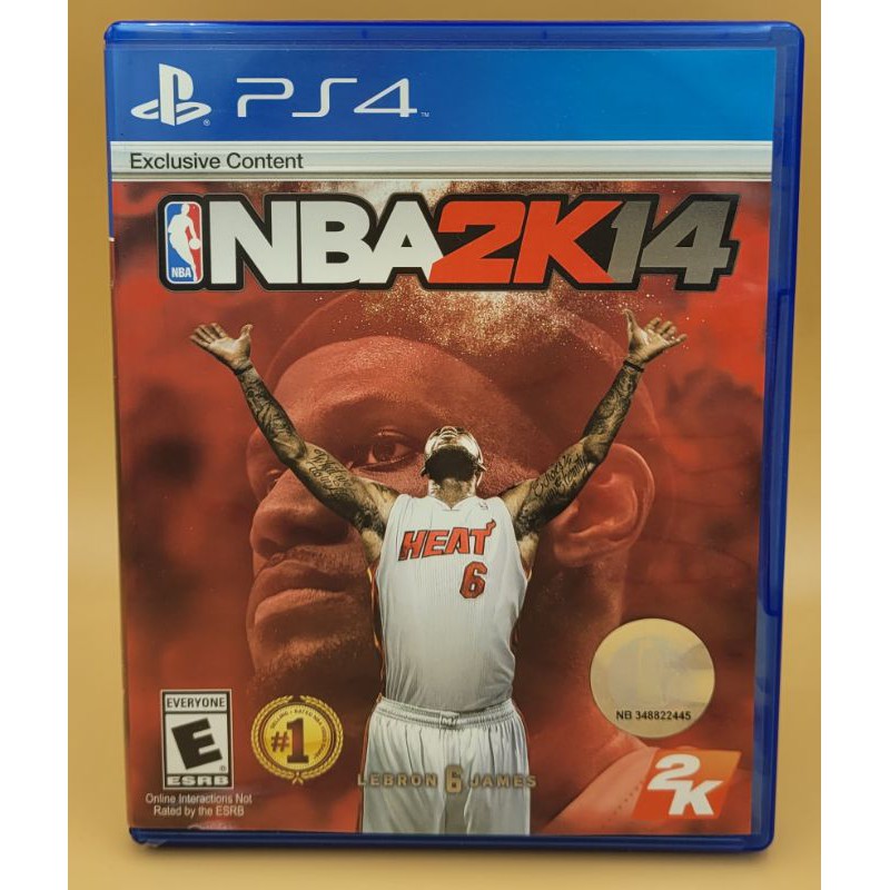(มือสอง) มือ2 เกม ps4 : NBA 2K14 แผ่นสวย