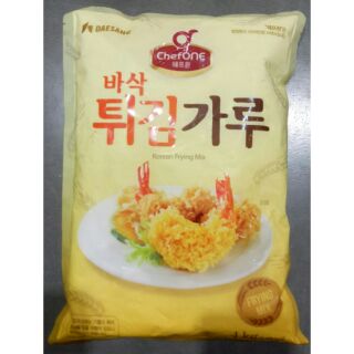 แป้งชุบทอดเกาหลี โคเรียนฟายอิ้งมิกซ์  1kg. Korean frying mix (ตราเซฟวัน)