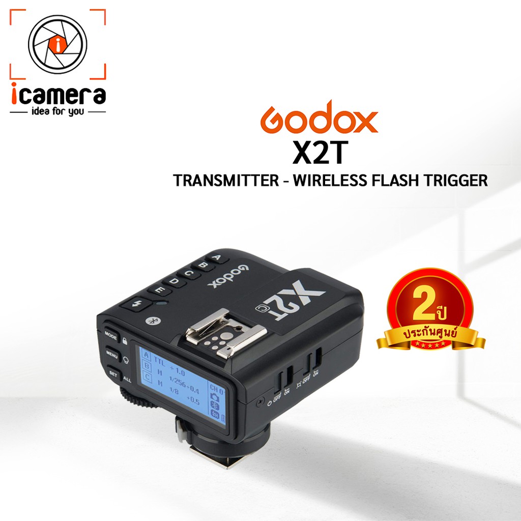 Godox X2T-O TTL Wireless Flash Trigger For Olympus Bluetooth Connection Supports Ios Android App Contoller 1 8000s Hss Tcm Function Relocated Control Wheel New Af Assist Light