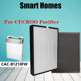 แผ่นกรองอากาศคาร์บอน HEPA สําหรับเครื่องฟอกอากาศ CUCKOO CAC-B1210FW