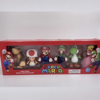 เชตโมเดล ฟิกเกอร์ ซุปเปอร์ มาริโอ้(6ตัว)/ Super Mario Model Figure Set(6Figures)🇹🇭