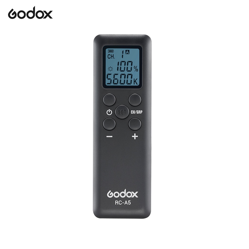 Godox RC-A5 รีโมทคอนโทรลสําหรับ Godox SL-60W SL-100W SLB60W LED308IIW/Y/C LED500W/Y/C LEDP260C LC500