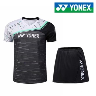 Yonex เสื้อผ้าแบดมินตัน ระบายอากาศ แบบแห้งเร็ว เหมาะกับการเล่นกีฬาปิงปอง สําหรับผู้ชาย และผู้หญิง