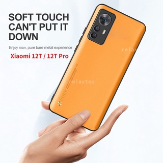 เคสโทรศัพท์มือถือหนัง ซิลิโคนนิ่ม หรูหรา สําหรับ Xiaomi 12T 12TPro Xiaomi 12 T Pro