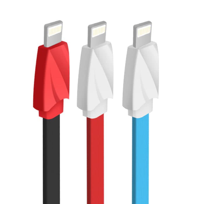 VIVAN Mini Tube CTL 100 2.4 A / 1M Data Cable สําหรับ Iphone 5 / 6 / 7 / 8