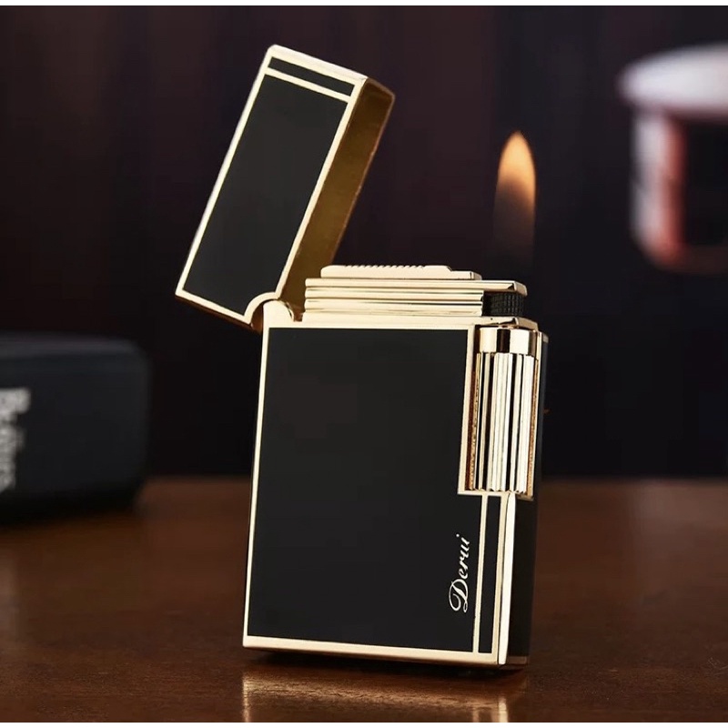 ไฟแช็ก ไฟเปลว Derui ของแท้ สไตล์ Dupont พร้อมส่ง ราคาถูก