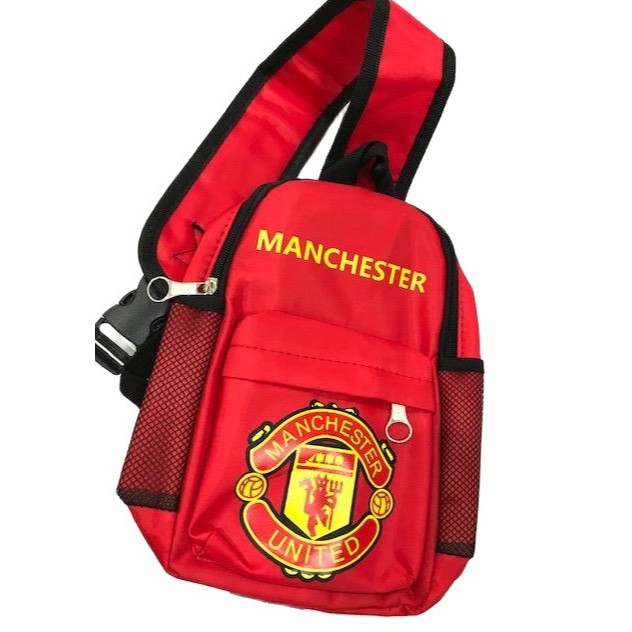 MAN  UNITED   MAN U   กระเป๋าคาดอก กระเป๋าเด็ก กระเป๋า คาดอก เด็ก  ลาย แมน ยูไนเต็ด  man u  น่ารัก  