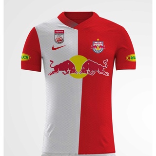 [พร้อมส่ง] เสื้อกีฬาแขนสั้น ลาย Red Bull Salzburg 2020 2021