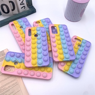 เคสโทรศัพท์มือถือ Tpu แบบนิ่มลายการ์ตูนสําหรับ Oppo A52 A72 A92 A31 A9 A5 2020 F1 A54 A53 F5 A12 A7 F3 Reno 5 3 V15 A15 A74