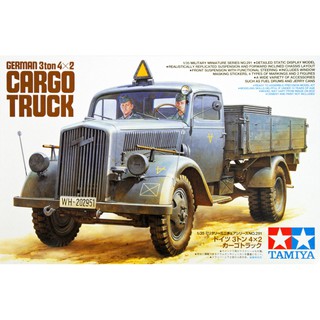 โมเดลประกอบ Tamiya 1/35 TA35291 GERMAN 3ton 4x2 CARGO TRUCK