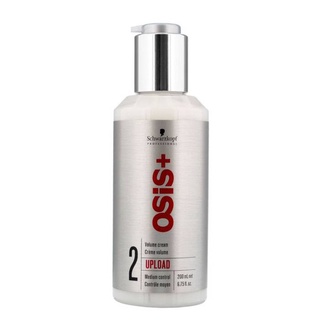 Schwarzkopf OSIS+ Upload Volume Cream 2 ชวาร์สคอฟ ครีมจับลอนผมเพิ่มวอลุ่ม 200 ml. (314137)