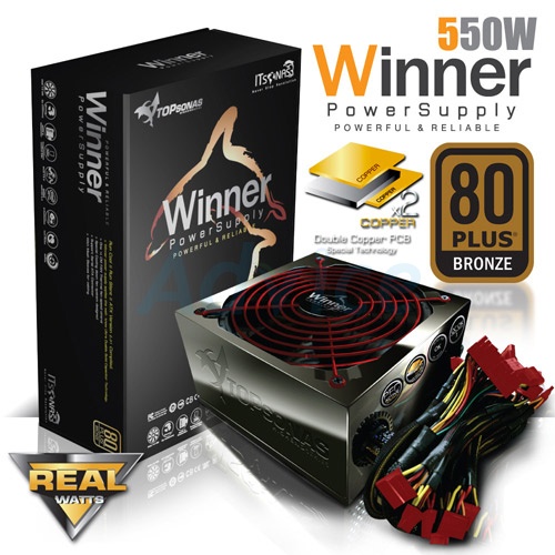 Power Supply (80+ Bronze) 550W ITSONAS WINNER
