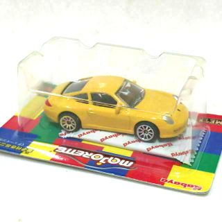 รถเหล็ก Majorette กบเหลือง ปอร์เช่ 911 Porsche 911 Carrera yellow