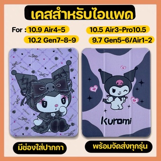 [พร้อมส่ง] เคสไอแพด มีที่ใส่ปากกาด้านขวาพร้อมชาร์จปากกาในตัวสำหรับ ไอแพดgen9/8/7 10.2 air4/5 10.9 gen5/6 air1/2 9.7 air3