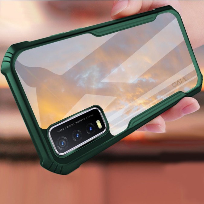 ใหม่ เคสโทรศัพท์มือถือ อะคริลิคใส กันกระแทก สําหรับ VIVO Y17S Y50 Y30 Y30i Y20T Y20G Y20S G Y20 Y20i Y20S Y12S Y12A Y51 Y31 2021 Y17 Y15 Y12 Y11 2019