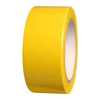 เทป PVC ตีเส้นพื้น 48 มม.X33 ม. เหลือง นูโว PVC tape for floor marking 48 mm.X33 m. Yellow Nuvo