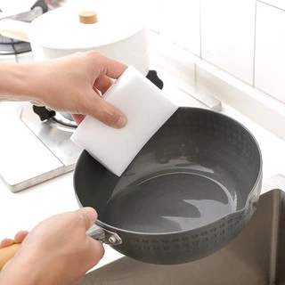 ฟองน้ำมหัศจรรย์ ฟองน้ำนาโน ขจัดคราบ ฟองน้ำเมลามีน MAGIC SPONGE ฟองน้ํานาโน ฟองน้ำทำความสะอาด ฟองน้ำขจัดคราบ