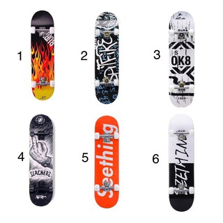 Skateboards สเก็ตบอร์ด เล่นได้ทั้งเด็กและผู้ใหญ่ มีของพร้อมส่ง(ไม่ต้องรอพรีออเดอร์)