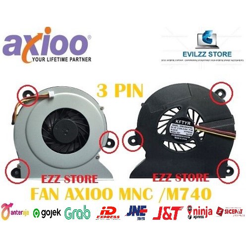 พัดลมพัดลม AXIOO MNC M740 CLEVO M764 M764SU M765 S410 TURBOX M765 M765SU M770 M770S AB0805HX-TE3 ใหม