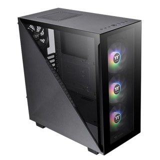 THERMALTAKE  CASE (เคส) DIVIDER 300 TEMPERED GLASS ARGB BLACK