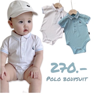 Polo bodysuit บอดี้สูทผ้านิ่มคอโปโล ลุคคุณหนู #บอดี้สูท #Bodysuit