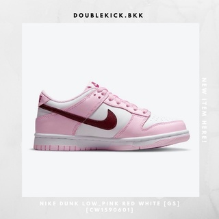 NIKE DUNK LOW_PINK RED WHITE [GS][CW1590601]