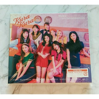 อัลบั้ม ญี่ปุ่น TWICE - Kura Kura Japanese Album เวอร์ Limited A ของแท้ แกะแล้ว ไม่มีการ์ด พร้อมส่ง Kpop CD + DVD