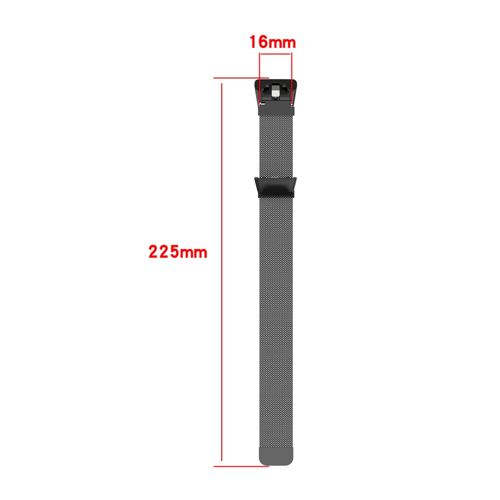 สายรัดสแตนเลสแบบห่วง Milanese สำหรับ Huawei band 6 pro Honor band 6 7 #2