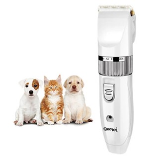 แบตตาเลี่ยน แบบไร้สาย ตัดขนสัตว์เลี้ยง Gemei Professional Pet Clipper GM-634