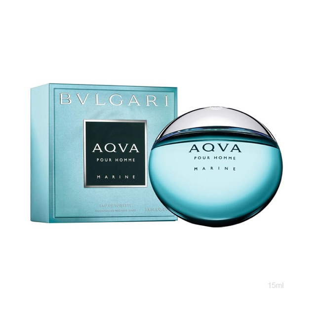 BVLGARI AQVA MARINE Pour Homme  EDT 15 ml.