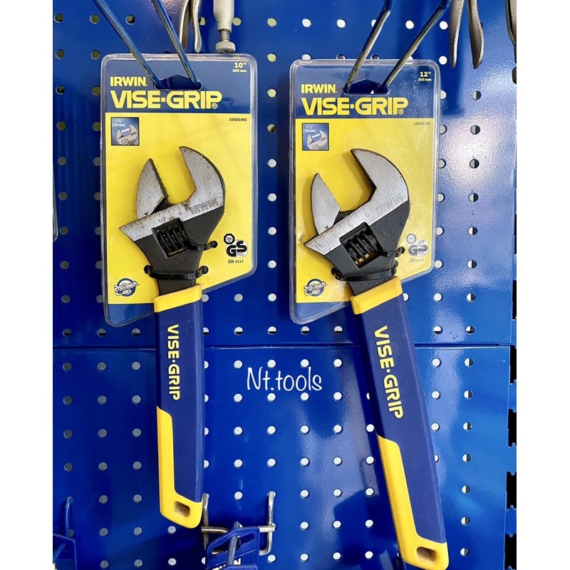 IRWIN Vise-Grip ประแจเลื่อน มีสเกลวัดค่า พร้อมด้ามจับ Pro Touch ของแท้ 100%