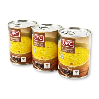 ยูเอฟซี ซุปข้าวโพด 565 กรัม x 3 กระป๋อง UFC Corn Soup 565 g x 3 Cans